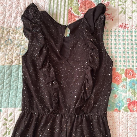H&M Kid’s black sparkly wide leg jumpsuit - Picture 4 of 6